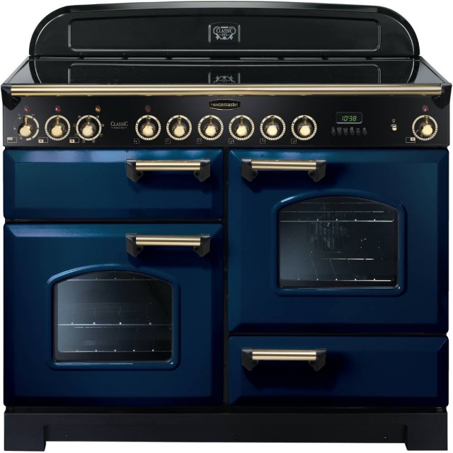 Aragaz electric Rangemaster Classic Deluxe 110 cu 6 arzatoare ceramice