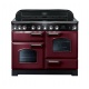 Aragaz electric Rangemaster Classic Deluxe 110 cu 6 arzatoare ceramice