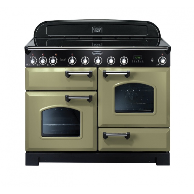 Aragaz electric Rangemaster Classic Deluxe 110 cu 6 arzatoare ceramice