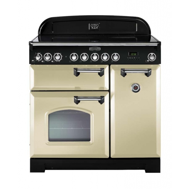 Aragaz electric Rangemaster Classic 90 cu 5 arzatoare cu inductie