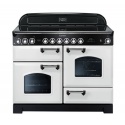 Aragaz pe gaz Rangemaster Classic Deluxe 110 , 5 arzatoare si 2 arzatoare electrice