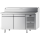 Masa rece pentru pizza, ILsa Neos TNKP2V2500, cu rebord, cu 2 usi, temperatura -2/+8°C, inox