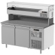 Masa rece pizza cu expunere ingrendiente, ILsa Neos BNPZ0070, 2 usi, cu rebord, -2/+8°C, inox Masa rece pizza cu expunere ingrendiente, ILsa Neos BNPZ0070, 2 usi, cu rebord, -2/+8°C, inox