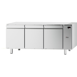 Masa rece pentru pizza, ILsa Neos TNPP3V1560, 3 usi, -2/+8°C, inox