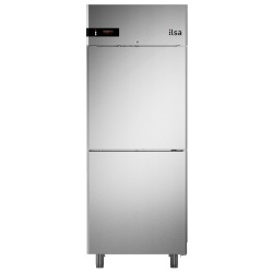 Congelator profesional ILsa Neos ANGEX4570 pentru gelaterie cu 2 usi, capacitate 519l, temperatura -30°-5°C, inox
