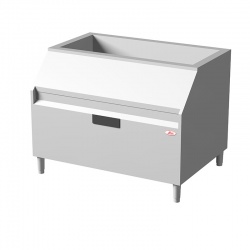 Container de stocare gheata, ILsa FGS2004, Capacitate 250kg, inox