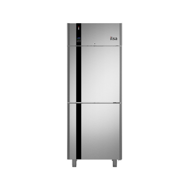 Masa rece pentru brutarie si patiserie, ILsa Neos PA TNPP2V1520, cu rebord, capacitate 293 l, temperatura -2° +8° C, inox
