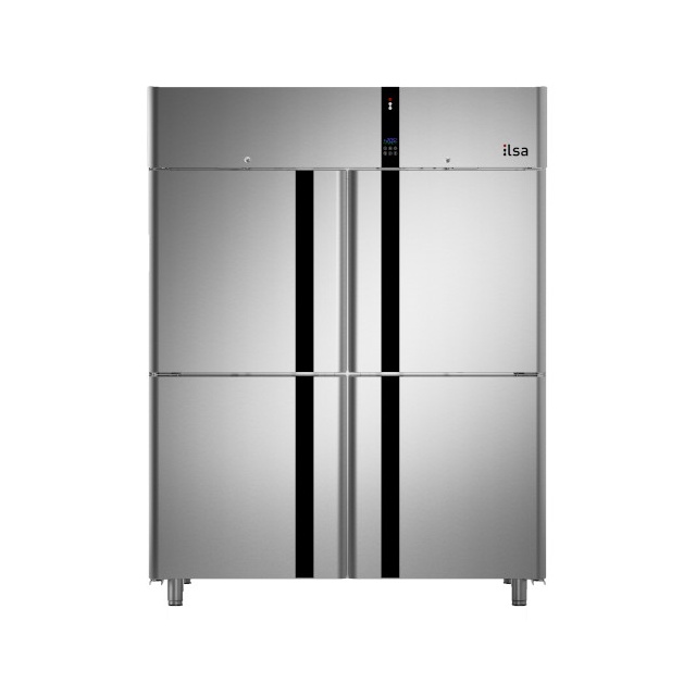 Frigider Profesional ILsa Evolve AE14X2540, cu 4 usi, capacitate 1400 L, temperatura -2/+8°C, inox
