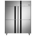 Masa rece pentru brutarie si patiserie, ILsa Neos PA TNPP2V1520, cu rebord, capacitate 293 l, temperatura -2° +8° C, inox