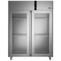 Vitrina frigorifica profesionala ILsa Evolve AE14V2510, cu 2 usi, capacitate 1400 L, temperatura -20/-10°C, inox