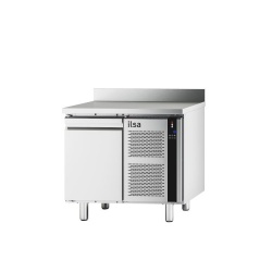 Masa rece pentru brutarie si patiserie, ILsa Neos PA TNPP2V1520, cu rebord, capacitate 293 l, temperatura -2° +8° C, inox