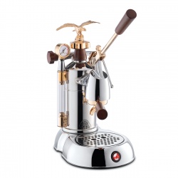 Espressoare de cafea La Pavoni Expo 2015 cu pârghie 120V argintiu