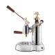 Automat de cafea La Pavoni Expo 2015 cu pârghie 120V argintiu