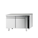 Masa rece pentru brutarie si patiserie, ILsa Neos PA TNPP2V1520, cu rebord, capacitate 293 l, temperatura -2° +8° C, inox