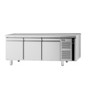 Masa rece pentru brutarie si patiserie, ILsa Neos PA TNPP2V1520, cu rebord, capacitate 293 l, temperatura -2° +8° C, inox
