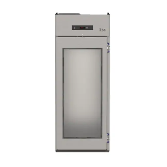 Vitrina frigorifica profesionala ILsa Roll IN ARL1V2500, 1250 l, refrigerare si motor ventilat, temperatura +2/+10°C, inox