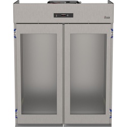 Vitrina frigorifica profesionala ILsa Roll IN ARL2V2500, 2500 l, refrigerare si motor ventilat, temperatura +2/+10°C, inox
