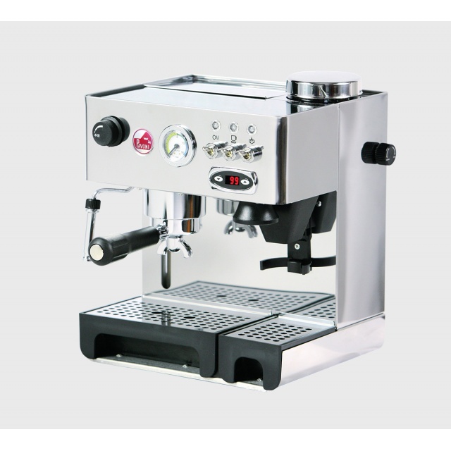 Automat de cafea Carimali Blue Dot 26, Display 4K, 1 rasnita cafea, rezervor de apa si conexiune directa la retea, negru
