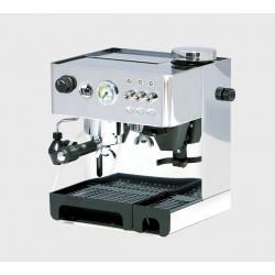 Espressoare de cafea La Pavoni Domus Bar DMB mașina combinata 230V argintiu