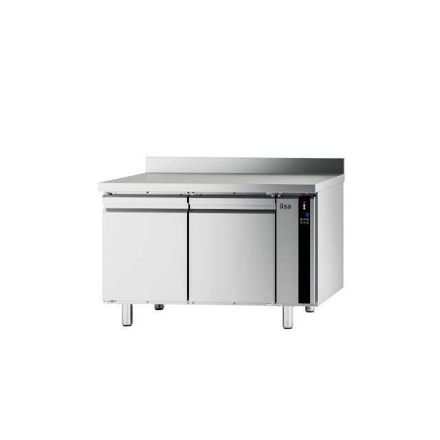Masa rece pentru brutarie si patiserie, ILsa Neos PA TNPP2V1520, cu rebord, capacitate 293 l, temperatura -2° +8° C, inox