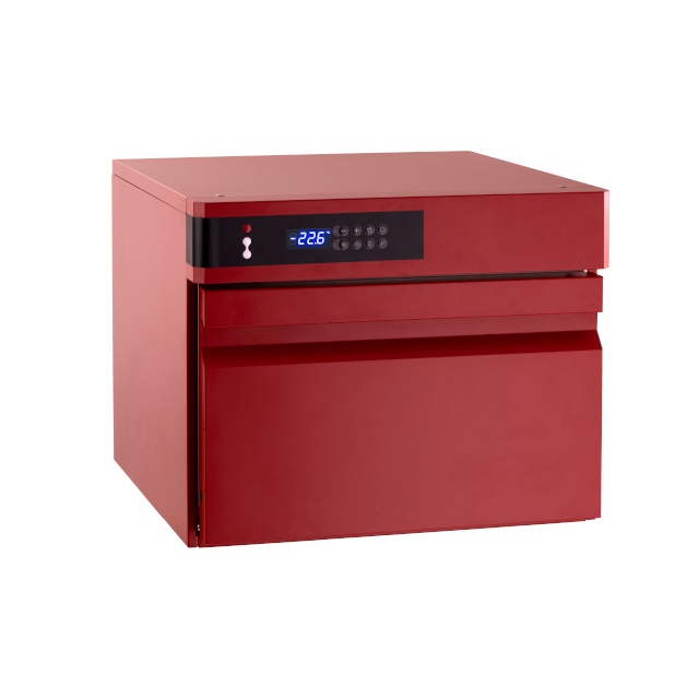 Abatitor Blast Chiller ILsa Evo AB23R2500, capacitate 7 / 5kg, temperatura +90°/-18°C, rosu