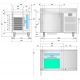 Abatitor Blast Chiller ILsa Evolve AB70E5010, cu rebord, capacitate 20 kg, 6 tavi, temperatura +90°/-18°C, inox