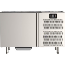 Masa rece pentru brutarie si patiserie, ILsa Neos PA TNPP2V1520, cu rebord, capacitate 293 l, temperatura -2° +8° C, inox
