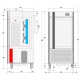 Masa rece pentru brutarie si patiserie, ILsa Neos PA TNPP2V1520, cu rebord, capacitate 293 l, temperatura -2° +8° C, inox