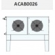 Camera Frigorifica Abatitor ILsa AB20E4010, 20 tavi, fara unitate frigorifica, temperatura +90°/-18°C, inox