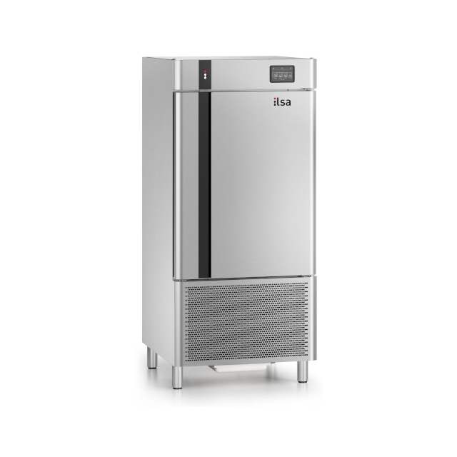 Masa rece pentru brutarie si patiserie, ILsa Neos PA TNPP2V1520, cu rebord, capacitate 293 l, temperatura -2° +8° C, inox