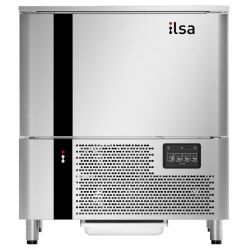 Abatitor Blast Chiller ILsa AB05E5030 pentru gelaterie, condensare cu aer, 6 cuve, temperatura +90°/-18°C, inox