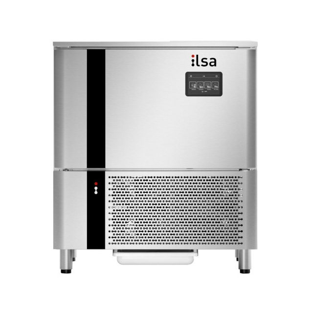 Abatitor Multifunctional ILsa Combi Chill AB5TE5140, condensare cu apa, 5 tavi, temperatura +90°/-18°C, inox