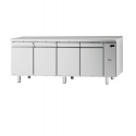 Masa rece pentru brutarie si patiserie, ILsa Neos PA TNPP2V1520, cu rebord, capacitate 293 l, temperatura -2° +8° C, inox