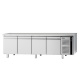Masa rece pentru brutarie si patiserie, ILsa Neos PA TNPP2V1520, cu rebord, capacitate 293 l, temperatura -2° +8° C, inox Masa rece pentru brutarie si patiserie, ILsa Neos PA TNPP2V1520, cu rebord, capacitate 293 l, temperatura -2° +8° C, inox