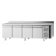 Masa rece pentru brutarie si patiserie, ILsa Neos PA TNPP2V1520, cu rebord, capacitate 293 l, temperatura -2° +8° C, inox