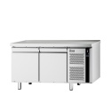 Masa rece pentru brutarie si patiserie, ILsa Neos PA TNPP2V1520, cu rebord, capacitate 293 l, temperatura -2° +8° C, inox