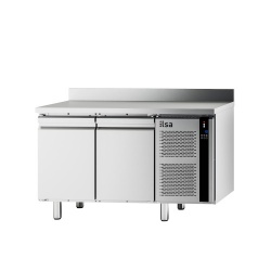 Masa rece pentru brutarie si patiserie, ILsa Neos PA TNPP2V1520, cu rebord, capacitate 293 l, temperatura -2° +8° C, inox