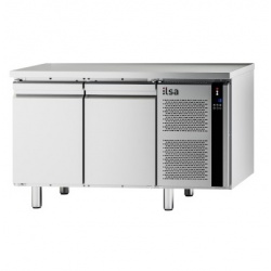 Masa rece refrigerata ILsa Evolve TEMG2V2540 cu 2 usi, capacitate 226 l, temperatura -20°-10°C, inox