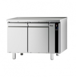 Masa rece ILsa Evolve TEPG2V1500 cu 2 usi, fara blat, capacitate 226 l, temperatura -2°+8°C, inox