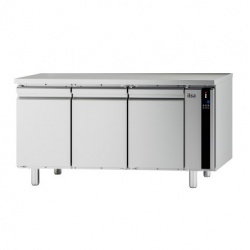 Masa rece ILsa Evolve TEPG3V1510, 3 usi, capacitate 355 l, temperatura -2°+8°C, inox