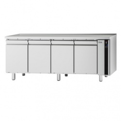 Masa rece ILsa Evolve TEPG4V4530 cu 4 usi, fara blat, capacitate 483 l, temperatura -20°-10°C, inox