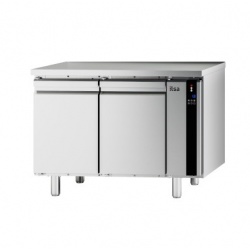 Masa rece ILsa Evolve T9PG2V1500 cu 2 usi, fara blat, capacitate 243 l, temperatura -2°+8°C, inox