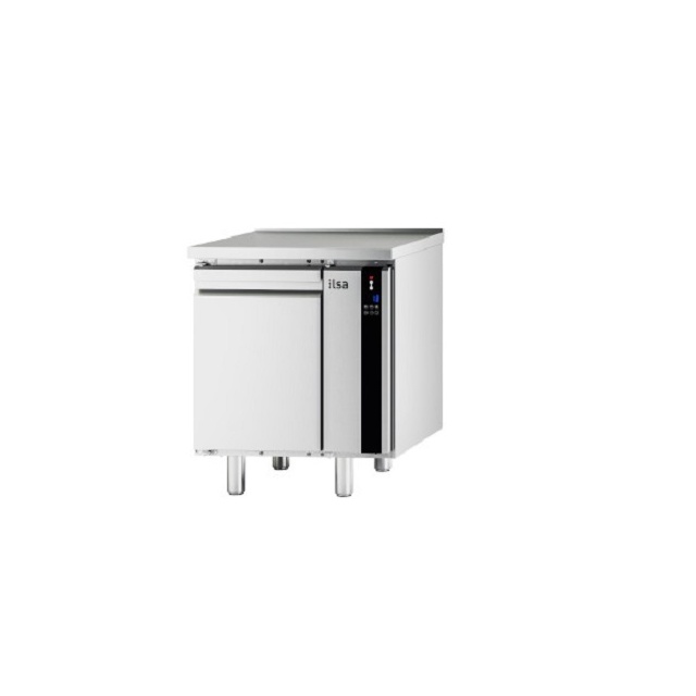 Masa rece ILsa Evolve T9PG1V4530 cu rebord, capacitate 105 l, temperatura -20°-10°C, inox