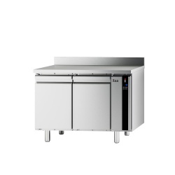 Masa rece ILsa Evolve T9PG2V4550 cu rebord, 2 usi, capacitate 243 l, temperatura -20°-10°C, inox