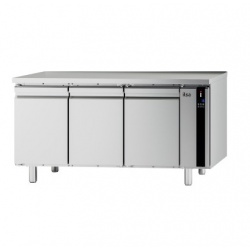 Masa rece pentru brutarie si patiserie, ILsa Neos PA TNPP2V1520, cu rebord, capacitate 293 l, temperatura -2° +8° C, inox