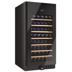 Vitrina de vinuri Datron professional linia Luxury capacitate 96 sticle incorporat 1 zona C° negru