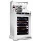 Vitrina de vinuri Arte Vino OXP1T98NPD capacitate 98 sticle temperatura 0/+35°C negru