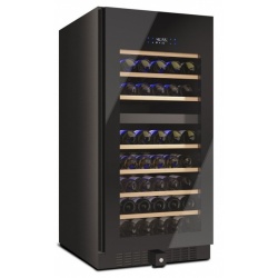 Vitrina de vinuri Arte Vino OXP1T98NPD capacitate 98 sticle temperatura 0/+35°C negru