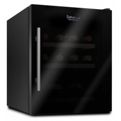 Vitrina de vinuri Datron Design 15 sticle 1 zona temperatura C° negru