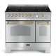 Aragaz Lofra Dolcevita RSD96MFTE/5i, 90x60cm, 5 zone inductie, grill inox